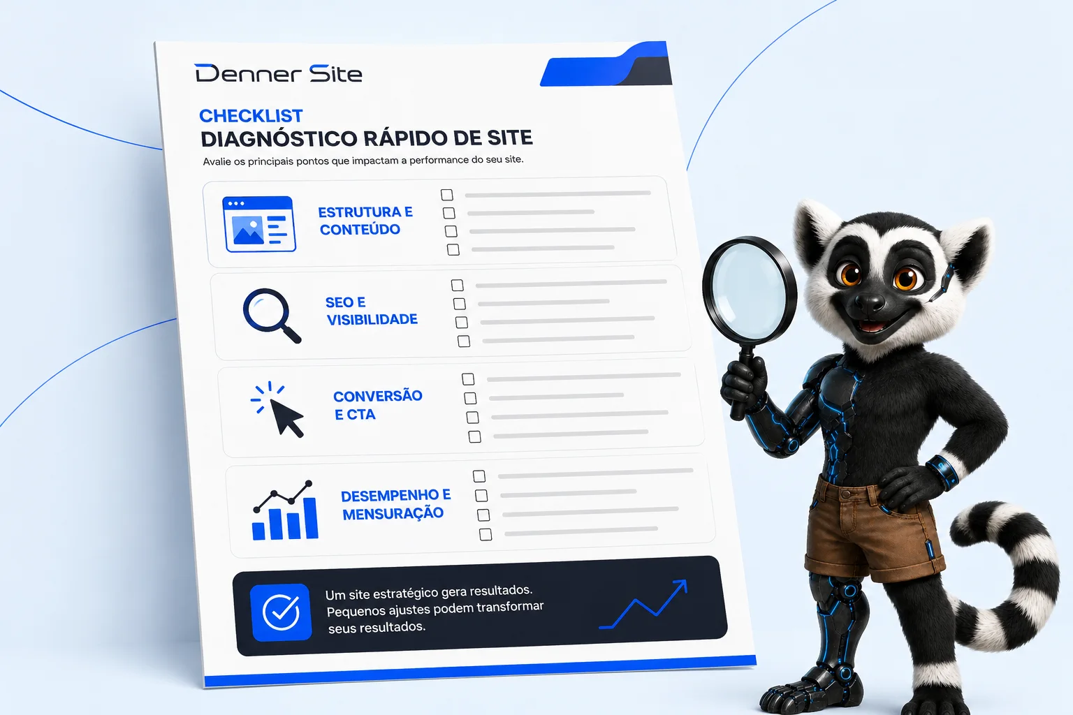 Matriz de decisão: site institucional ou landing page