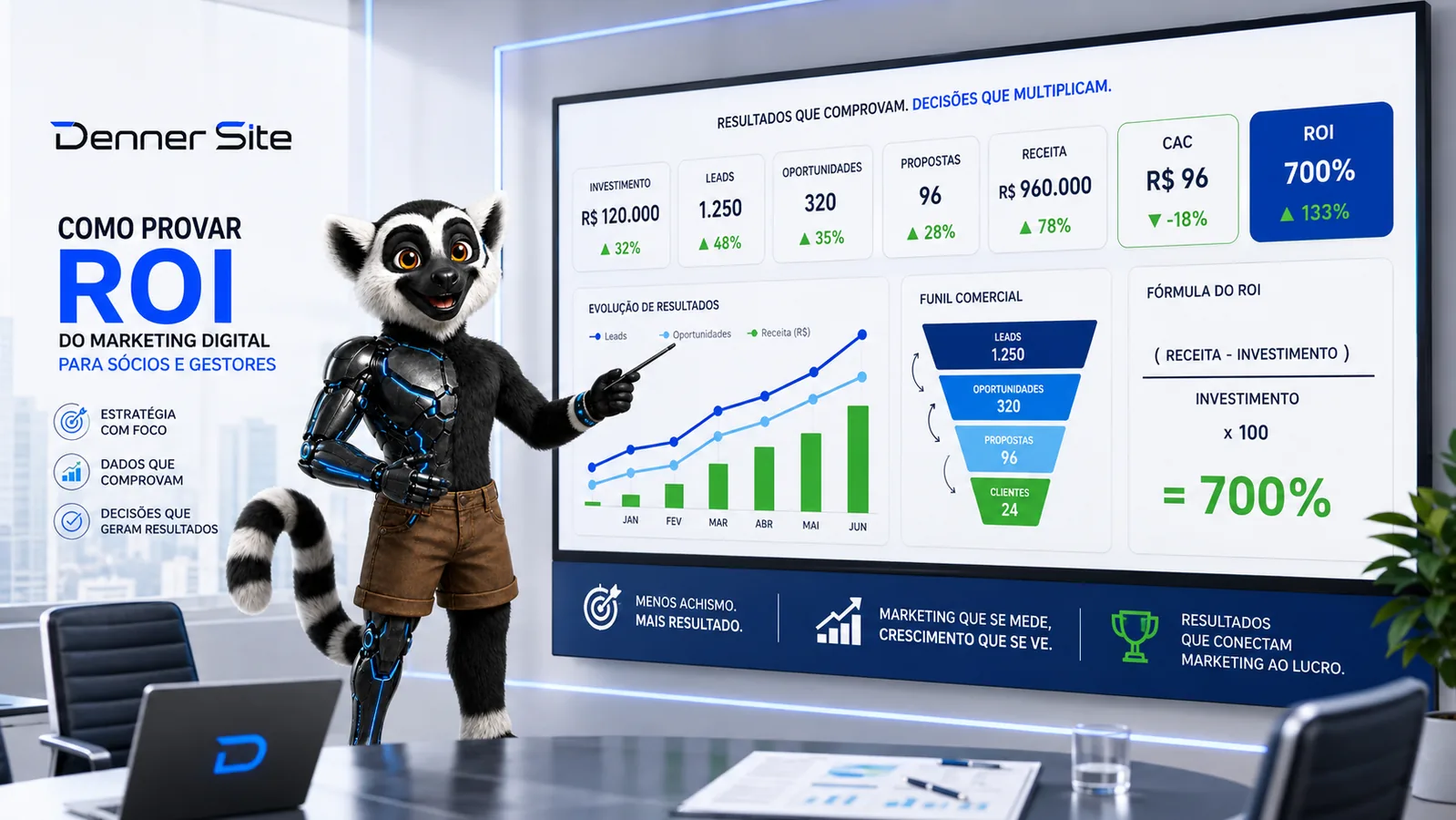 Como provar o ROI do marketing digital para sócios e gestores